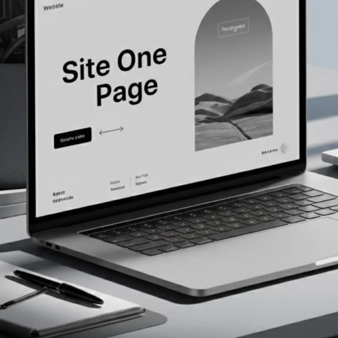 Site one-page réalisé par WEBI