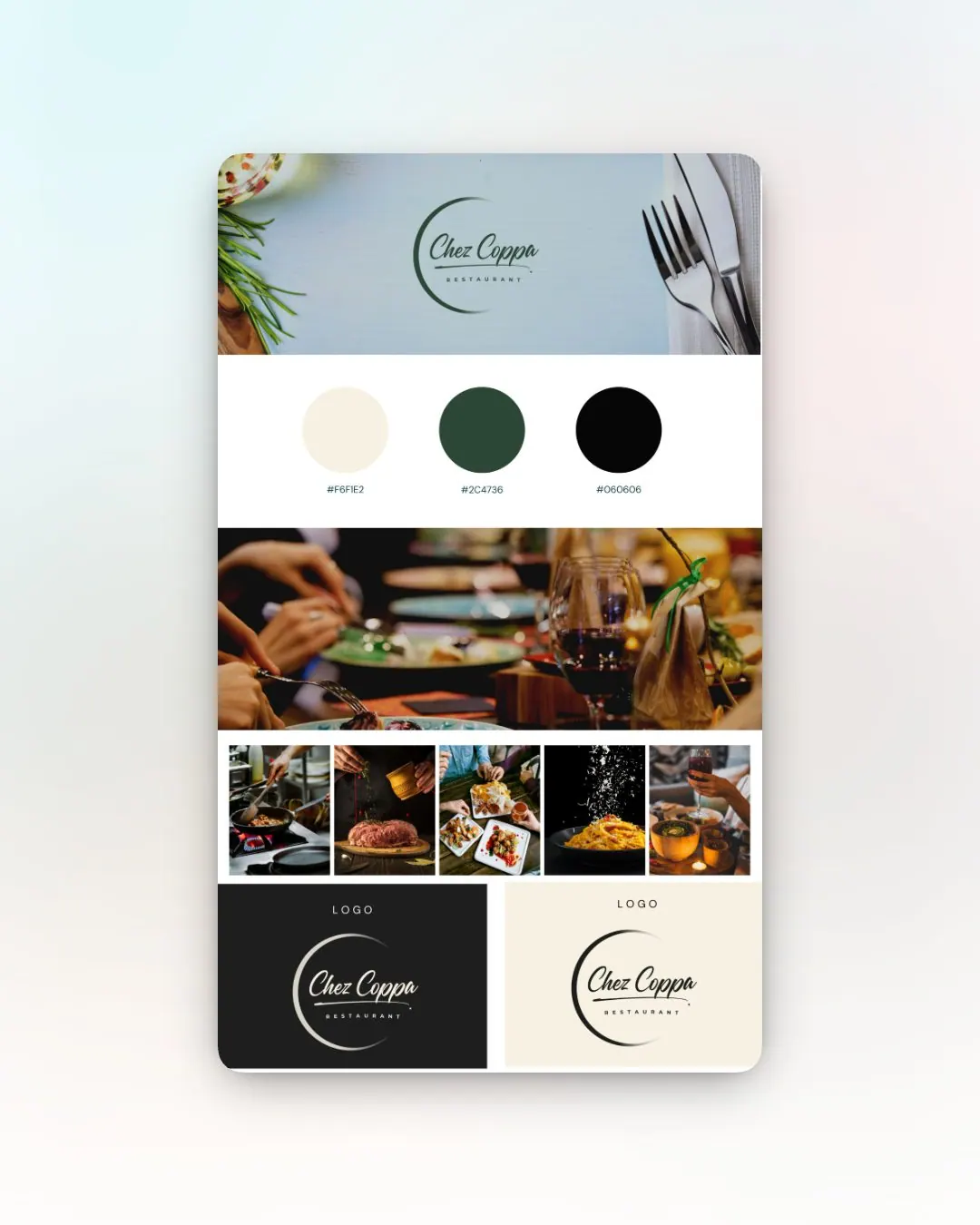 Création de logo : Maison d'hôte de charme par WEBI, agence web Tunisie