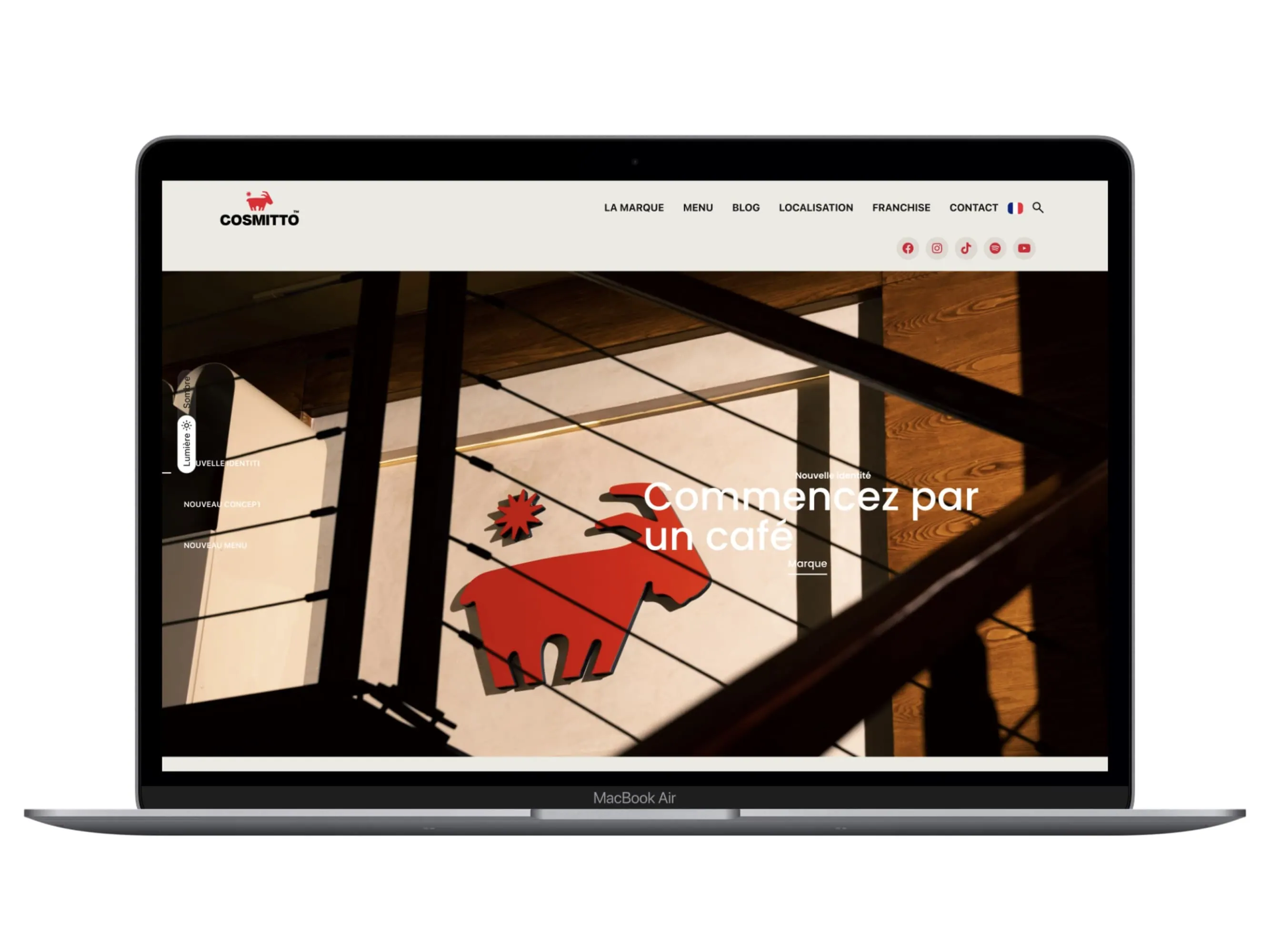 Site e-commerce : SÜFI par WEBI, agence web Tunisie
