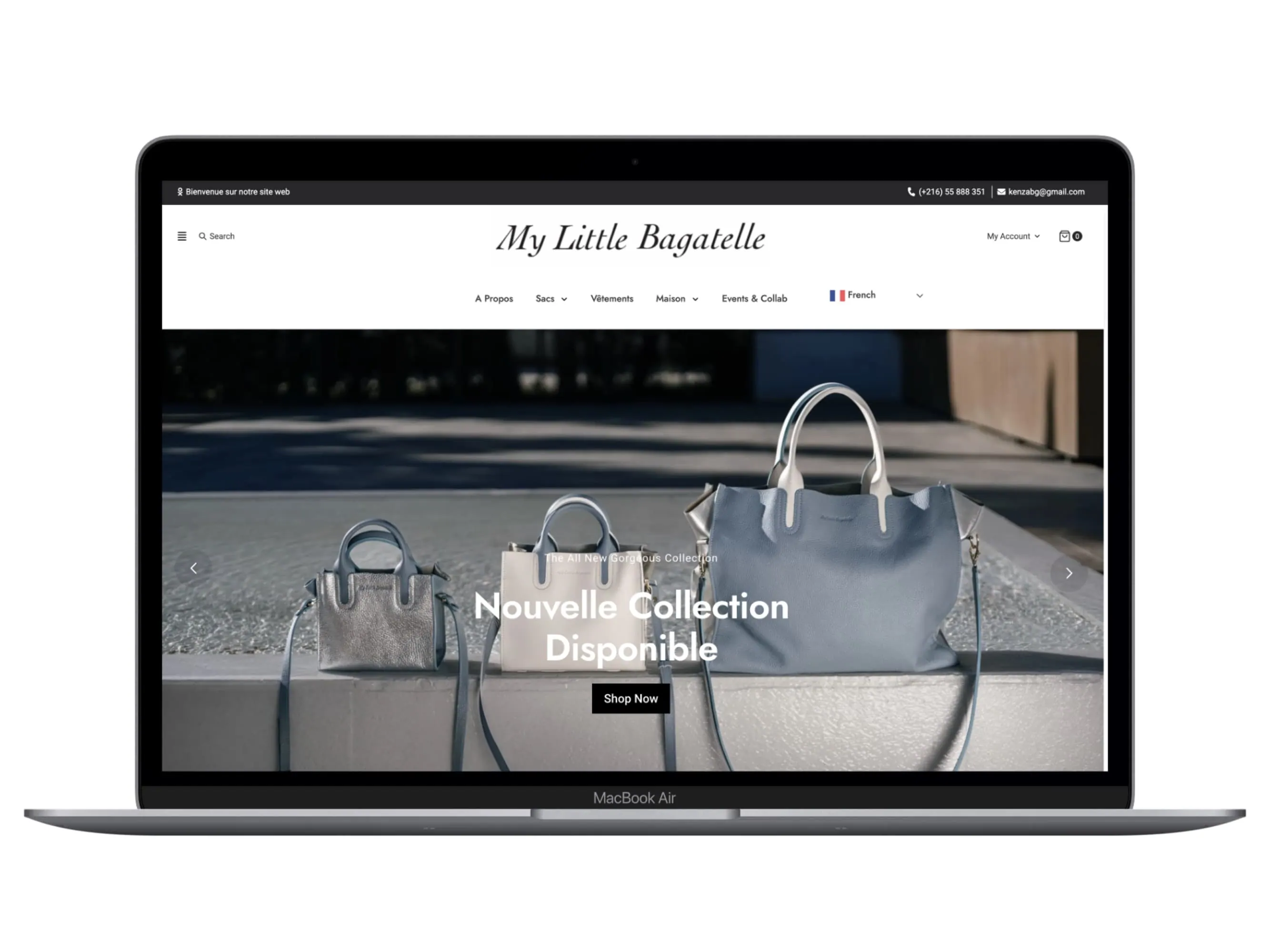 Site e-commerce : SÜFI par WEBI, agence web Tunisie