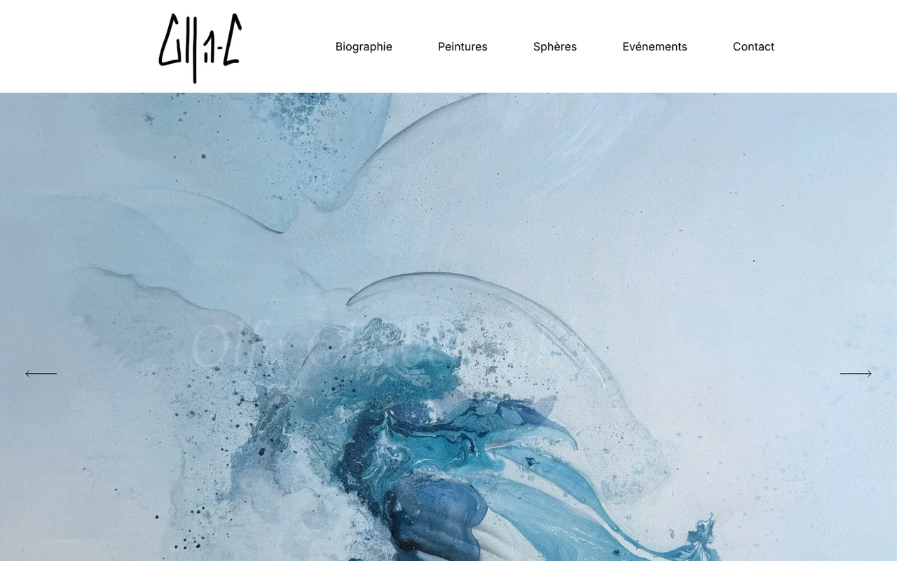 Olfac, site réalisé par WEBI