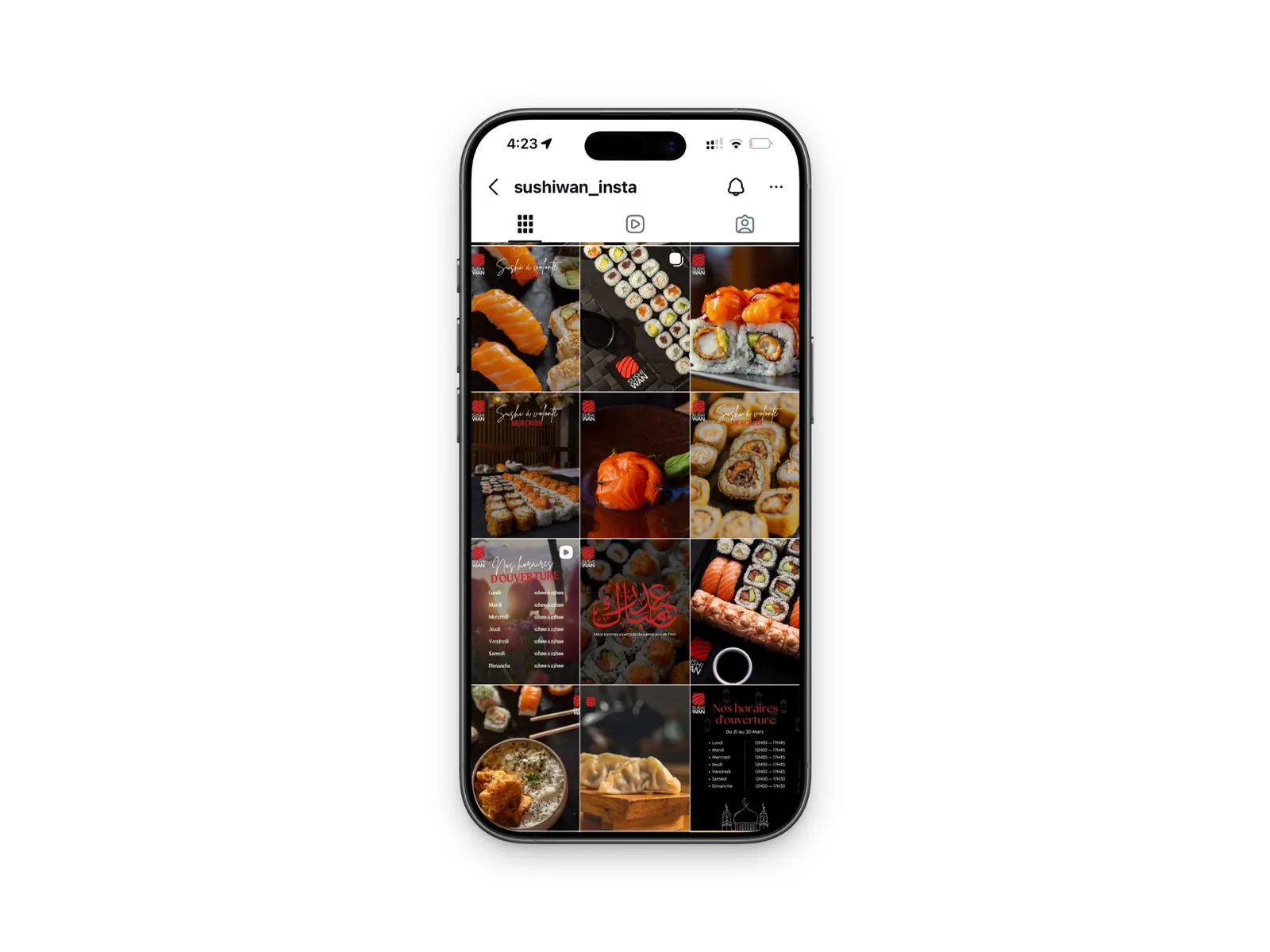 Sushi Wan, مواقع التواصل الاجتماعي