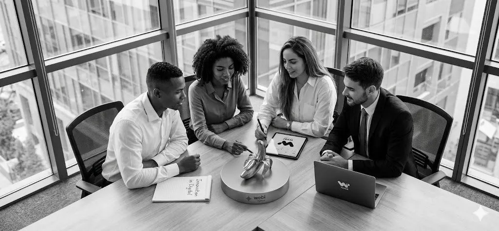 L'équipe de WEBI, agence web et réseaux sociaux basée à La Marsa